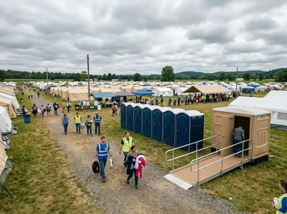 disaster-relief-camp-restrooms-010 — frequently asked questions, Dumpster & Portable Bathrooms Rental in Newton, KS